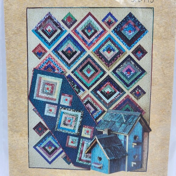 Simple Pleasures Cabin In The Cotton Terry Atkinson Quilt Pattern SPL-115 1997 - Picture 2 of 2